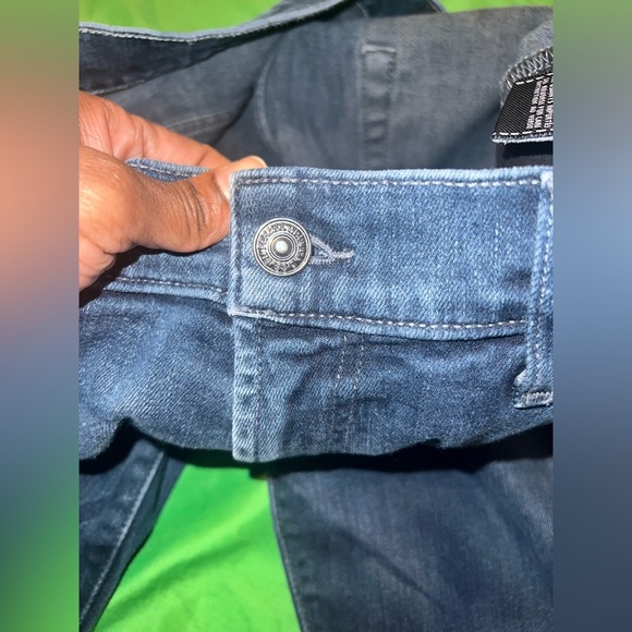 Men's 7 for All Mankind Carsen Lux Performance Blue Straight Leg Jeans size 36 - Picture 7 of 13